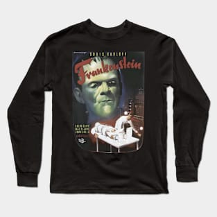 Frankenstein (1931) German Movie Poster Long Sleeve T-Shirt